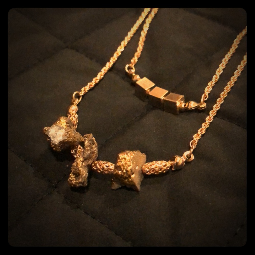 Pyrite necklace